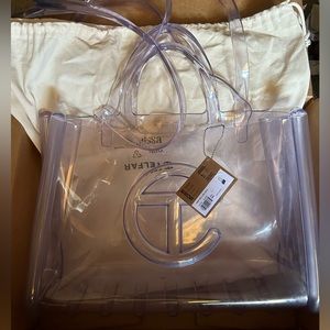 Telfar x Melissa Tote, Clear - Large